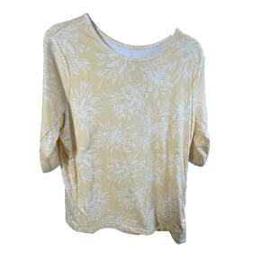 Hang Ten Sun Shirt Womens size Elbow Sleeved UV Protection UPF 50+ Sz Large